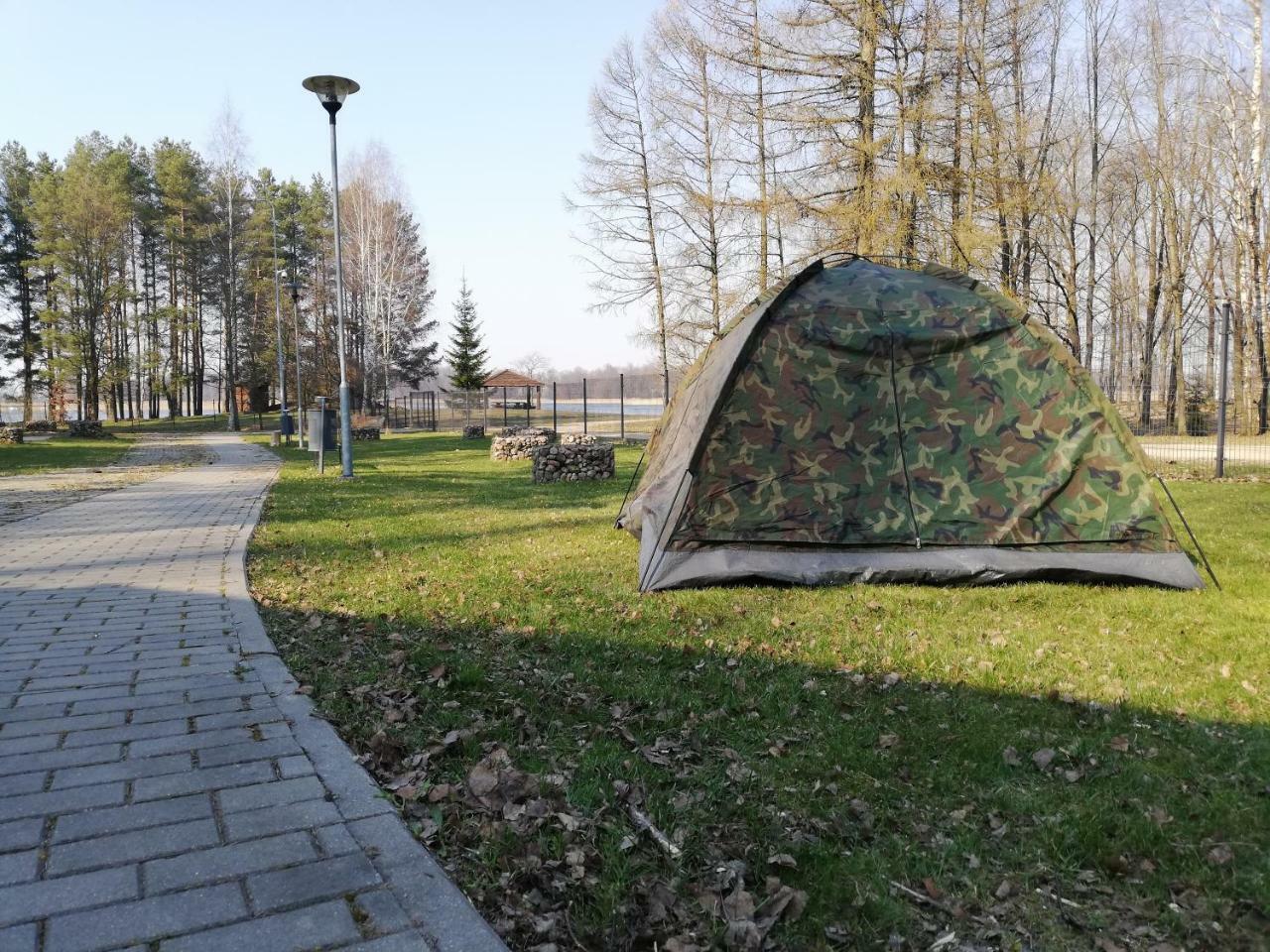 Hotel Birzai Camping Zewnętrze zdjęcie