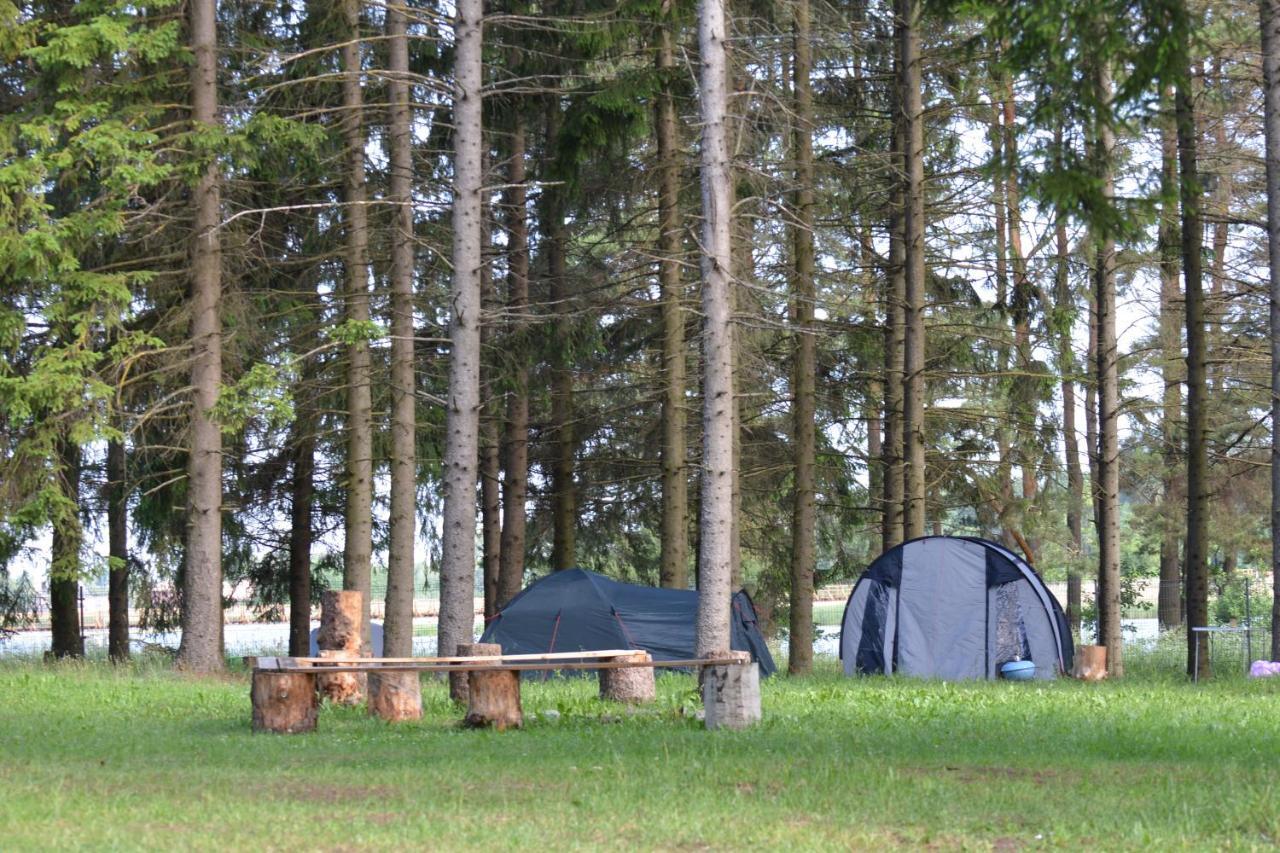 Hotel Birzai Camping Zewnętrze zdjęcie